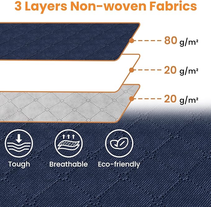 90L Clothes Storage, Foldable Thick Fabric Blanket Storage Bags | Foldable Containers with Zippers,Window and Handles for Organizing Bedroom, Closet, Comforter, Bedding,Dorm essentials