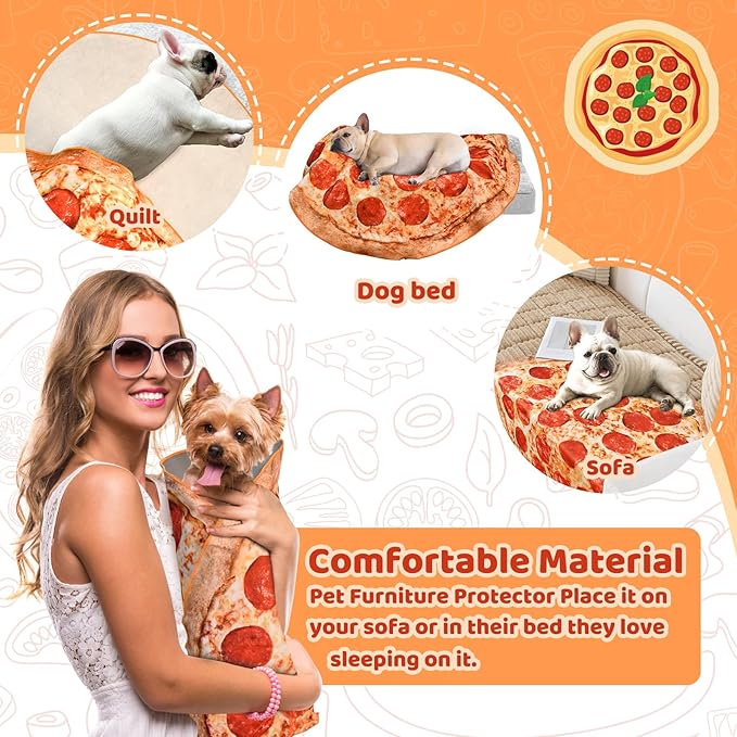 31.5" Large Cat Grooming Wrap for Cutting Nails, Self-Stick Dog Cat Wrap, Soft Pizza Blanket Pet Tool Gifts for Multifunctional Care Medicine Anti-Escape