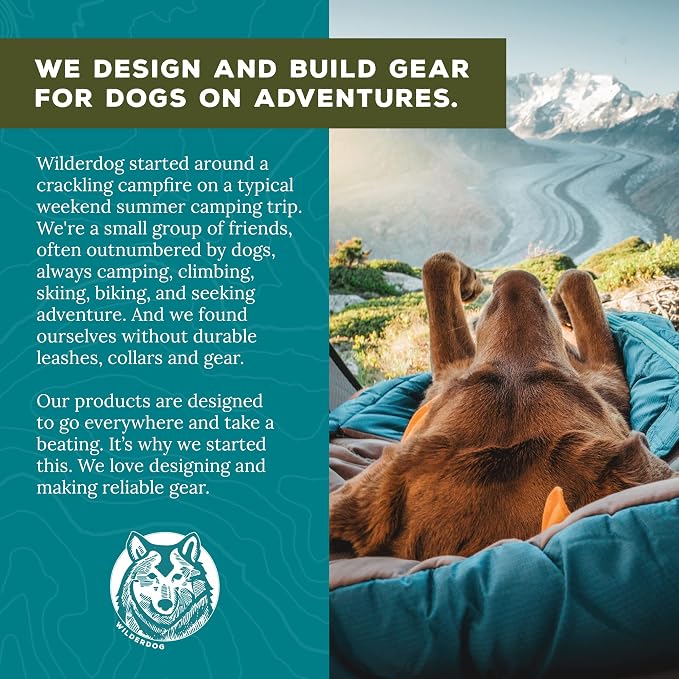 Wilderdog Dog Poop Bag Holder - Dark Green