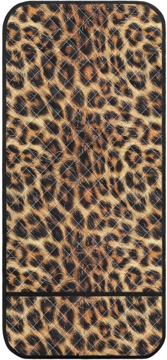 Leopard Sofa Arm Covers for Couch Stretch Arm Rest Cover, Anti-Stains Couch Arm Cover Easy to Clean Sofa Slipcover Furniture Protector Office Chair Armrest Covers