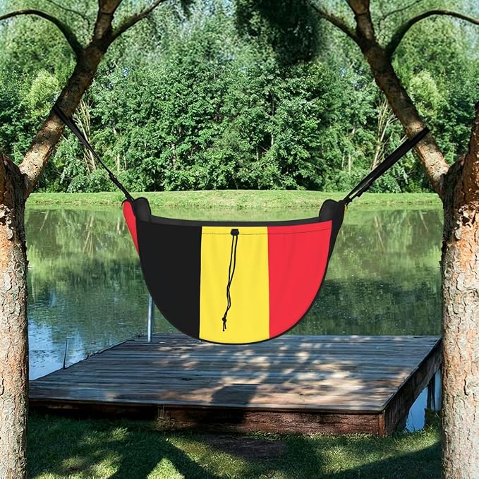 Flag of Belgium Car Seat Organizer-Backseat Storage Bag for Travel | Waterproof Durable. Holds Snacks Gear Essentials. Fits Most Cars.