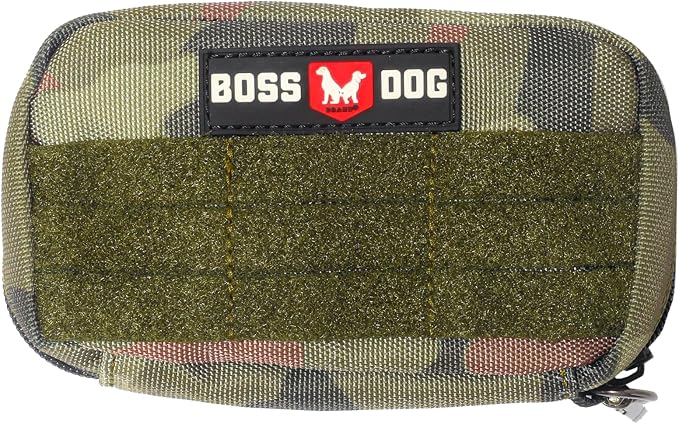 Boss Dog Tactical Molle Bag, OD Green Camo, Large