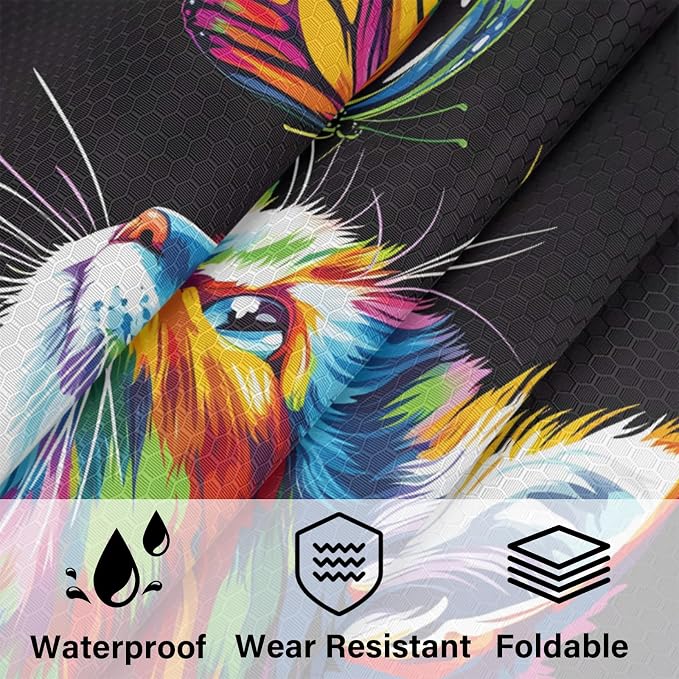 Cat 6 Set Compression Packing Cubes Butterfly Expandable Packing Organizer for Travel Accessories Luggage Suitcase Bag