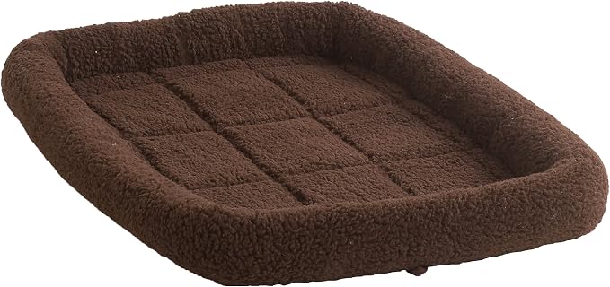 Pet Lodge® Fleece Pet Bed | Crate Pad | Machine Washable Dog Bed | Easily Storable