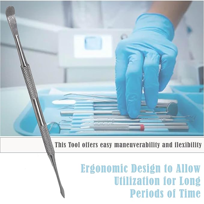 Professional Dental Tools Dental Picks Oral Care, Stainless Steel Hygiene Kit Set with Tooth Scraper Tartar Scaler Tweezers Mouth Mirror for Personal & Pet Oral Care Use (Restorative Set of 17 pcs)