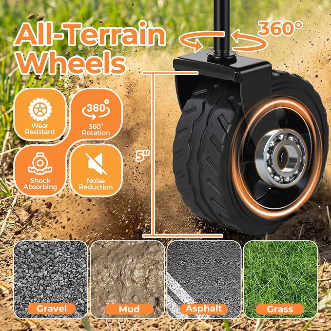 Portable Collapsible Wagon Cart, Foldable Cart with Removable Side, Utility Groceries Wagon for Dogs Pets Camping Beach Shopping Sports Gardeing Fishing, Dark Black