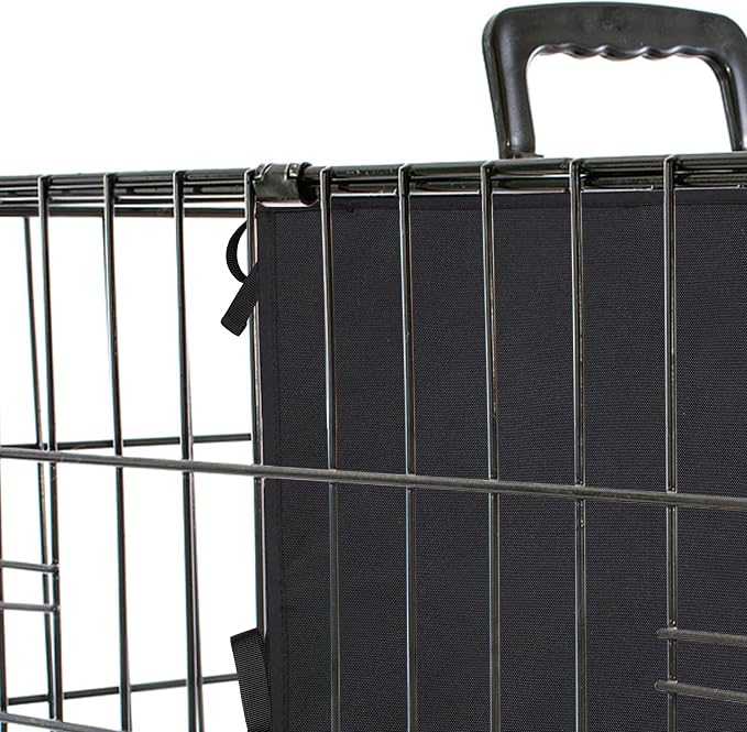 Leekalos Soft Dog Crate Divider Panel (Divider Only, Without Crate) | Warm Thick Dog Kennel Divider with Ties, Dog Crates Accessories for Puppy Crate Training