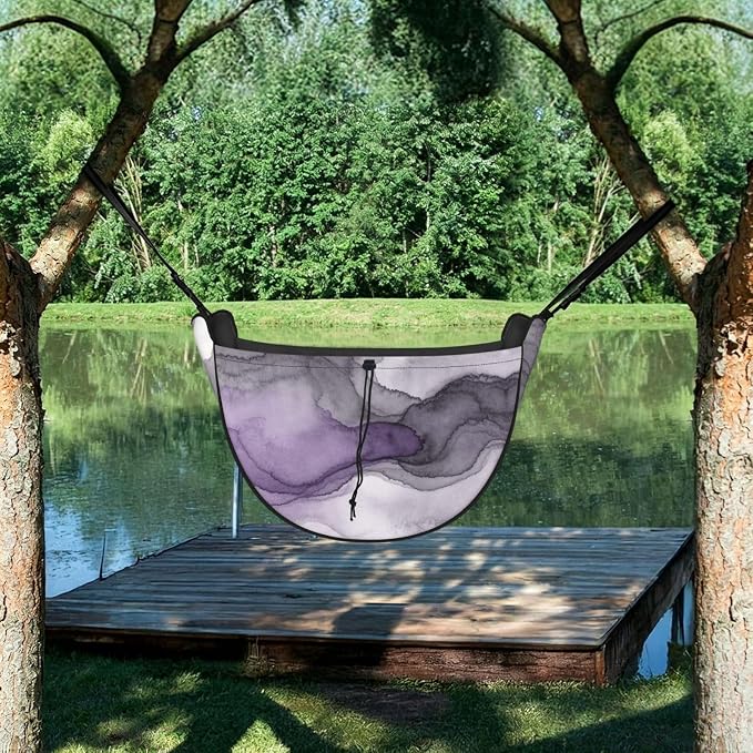 Gray Purple Wash Car Seat Organizer-Backseat Storage Bag for Travel | Waterproof Durable. Holds Snacks Gear Essentials. Fits Most Cars.