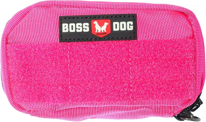Boss Dog Tactical Molle Bag, Hot Pink, Large