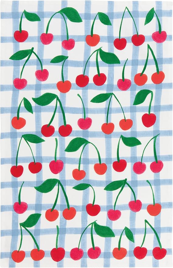 Danica Jubilee Kitchen Cloth Printed Dishtowel - Cherry