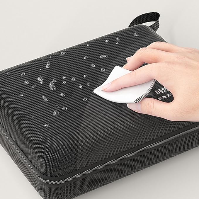Car Vacuum Cleaner Storage Bag, Eva Storage Bag, Pet Hair Vacuum Organizer, Portable Auto Vacuum Storage Case for Your Car Vacuum Cleaner, Inflatable Pump, Earphone Cable and Sunglasses