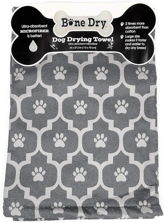 Large Dog Grey Drying Towel