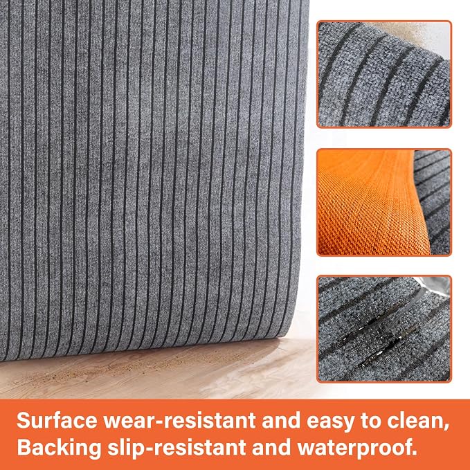 49" X 28" Mat for Under Dog Crate，Pad Dog Crate Mat Liner Floor Protector Washable Absorb Non-Slip Waterproof for Kennel Training, Protects Floors Easy Clean Cuttable (28 * 49inch)