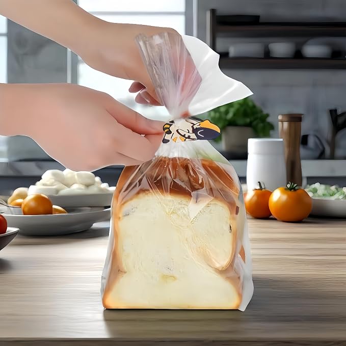 Cat Shaped Bread Clip Funny 3D Printed Bag Sealer for Cat Lovers Kitchen Organizer Cute Food Storage Bag Holder Quirky Home Gift for Pet Owners Multiple Colors (Three Flowers)