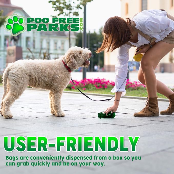 Dog Waste Bags (3 Roll/ 600 Count - XL) | Biodegradable XL Expandable Gusseted Bags | Extra Thick Pet Waste Bag | Leak-Proof