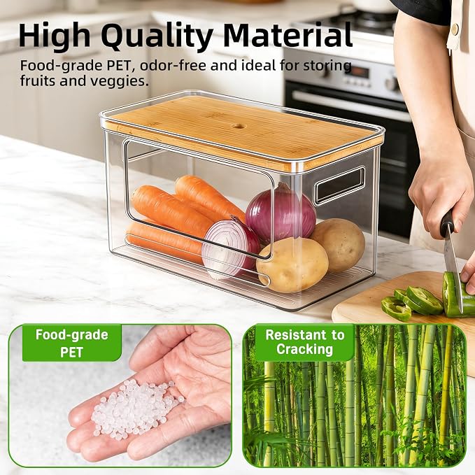 Trash Bag Holder with Lid, Large Garbage Bag Dispenser for 13-33 Gallon Bags, Space-Saving Organizer for Under Sink, Kitchen, Laundry Room Organization, Pantry Organizers and Storage
