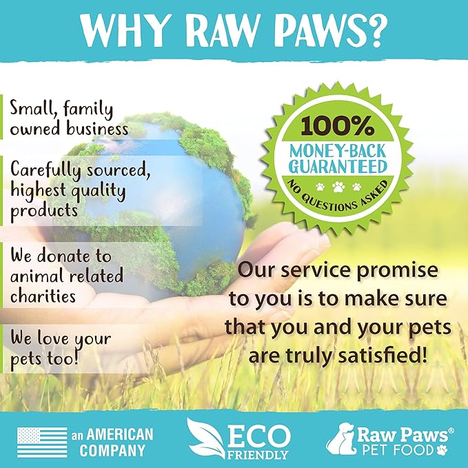 Raw Paws Undercoat Rake & Dematting Tool - Pet Grooming Comb for Shedding, Matted Fur, Knots and Tangles - Stainless Steel Deshedding Brush for Dogs and Cats - Blue
