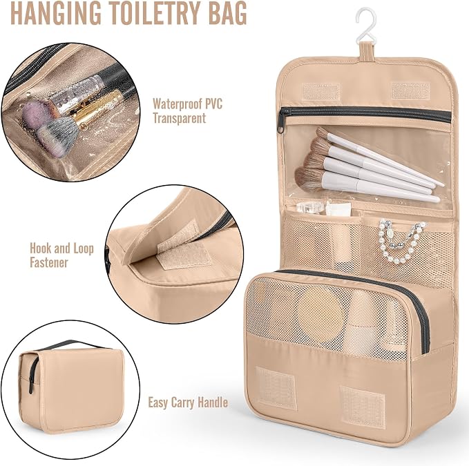 Veken 8 Set Packing Cubes for Travel Essentials, Suitcase Organizer Bags in 4 Sizes, Carry-On Luggage Accessories with Laundry Bag, Airplane Must Have with 99-Count Mesh Holes