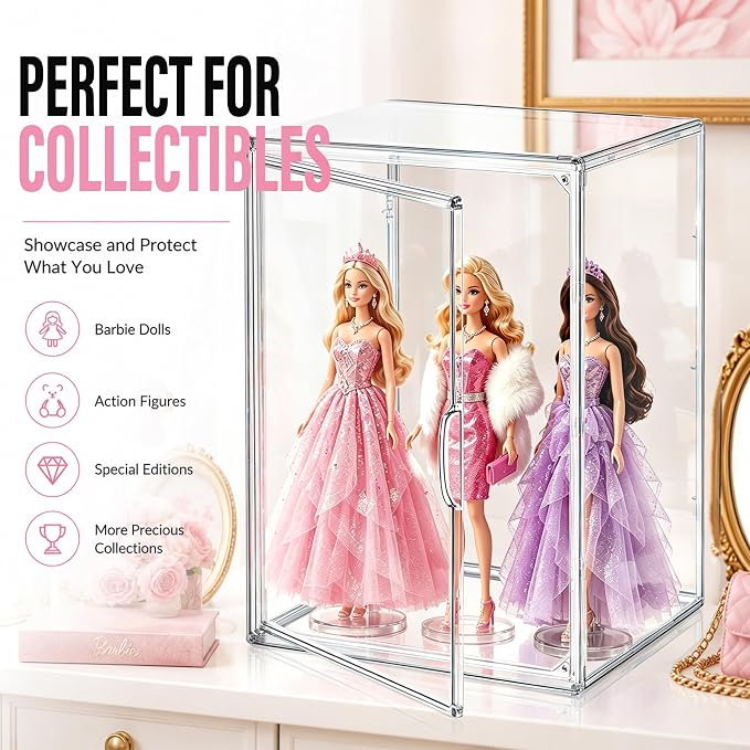 5 Pack Clear Tall Boot Storage Box, Organizer for Ankle Boots and Booties | Fits Men/Women Shoe's Size 15.Designed for ankle boots,short fashion boots.Clear stackable storage with dustproof protection