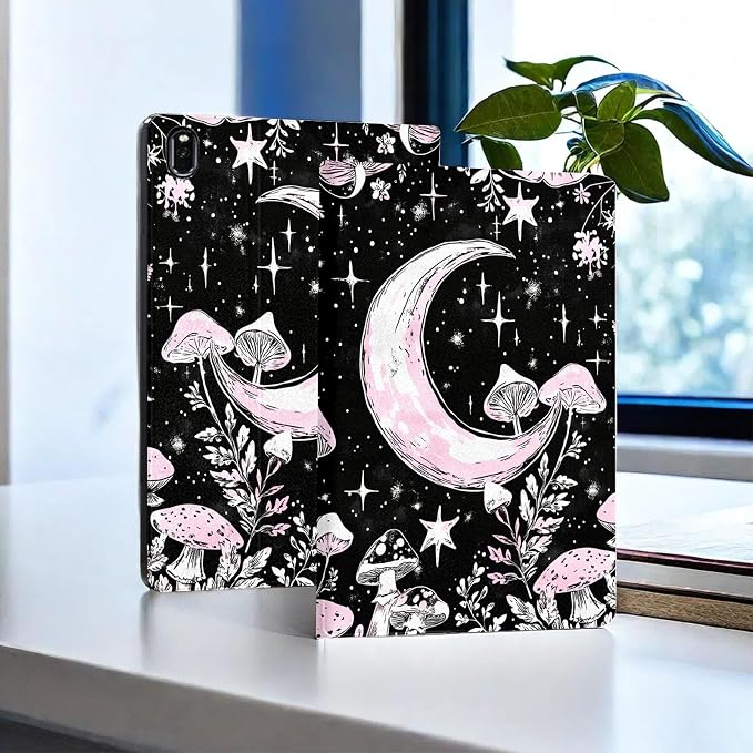 for Samsung Galaxy Tab A7 Lite 2021 Model T220/T225/T227 Tablet Case,Auto Wake/Sleep,Adjustable Stand Protective Cover - Watercolor Forest