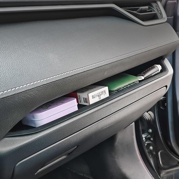 Glove Box Dividers for Toyota RAV4 2025-2019 | Interior Insert Organizer , PET Divider, Storage Space Accessories