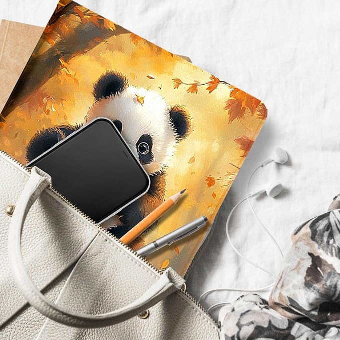for Microsoft Surface Pro 8-13" 2021 Tablet Case,Auto Wake/Sleep,Adjustable Stand Protective Cover - Cute Panda