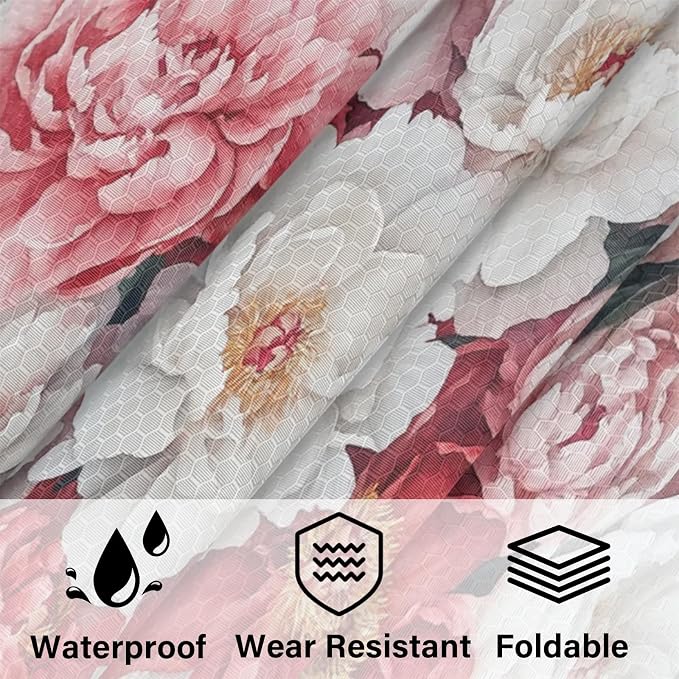 Flower 6 Set Compression Packing Cubes Floral Expandable Packing Organizer for Travel Accessories Luggage Suitcase Bag