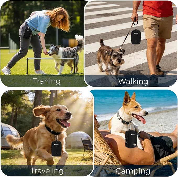 Dog Treat Pouch with Clip, Treat Pouches for Pet Training, Small Dog Treat Container Treat Bag for Leash, Waterproof Dog Treat Bag, Hands-free Training Pouch