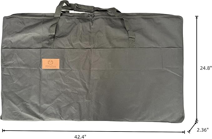 PJYuCien Storage Bag for 42"x24" Metal Foldable Dog Playpen | 600D Oxford Fabric, 270° Large Zipper, Travel Carry Case for Camping, Park & Home, Waterproof Moisture-Proof