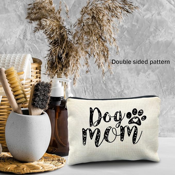 dog mom gifts，makeup bag，dog mom gifts for women，dog lovers gifts for women，Cosmetic Bag，gifts for dog lovers women