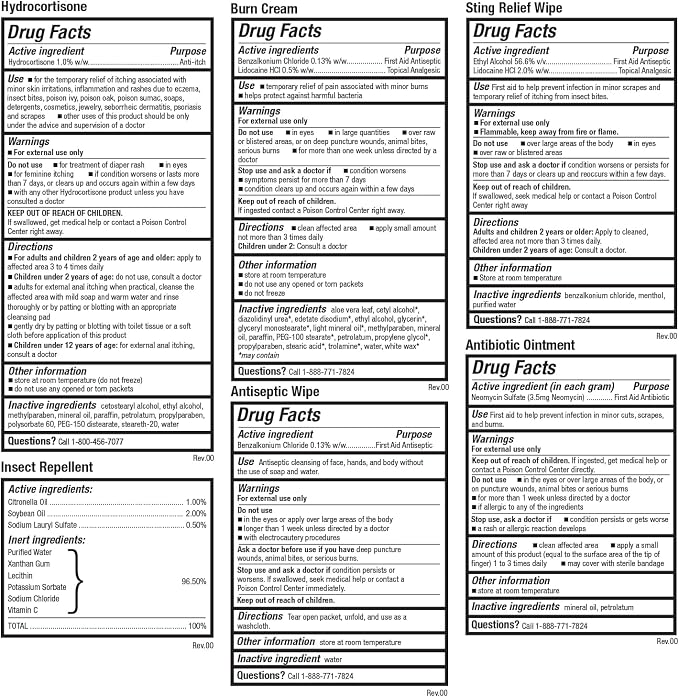 Be Smart Get Prepared Trails N' Tails First Aid for You & Your Pet | 72 Pieces - Pet Care & Emergency Essentials - Designed for Pets, Outdoor, Auto & Home - Compact & Portable