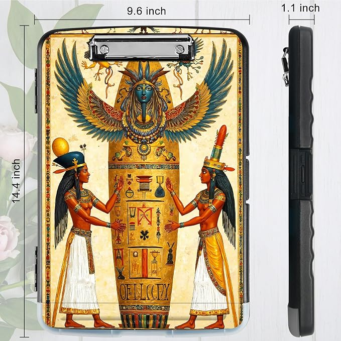 A4 Clipboard with Storage Pen Holder, Clipboards Organizer Nursing Clipboard Foldable File Folder Plastic Clipboard Folio Clip Board for Office Work Classroom Doctor, Man Africa