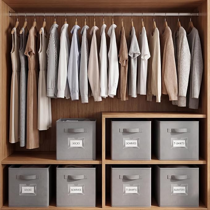 56 Pack Clear Adhesive Index Card Holders 2" x 3.5" Label Pockets | Top-Opening Pvc Pockets, Not Included Index Cards, Clear And Durable, For Bins, Shelves, Library Cards And Storage Labeling