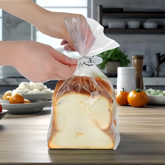 Cat Shaped Bread Clip Funny 3D Printed Bag Sealer for Cat Lovers Kitchen Organizer Cute Food Storage Bag Holder Quirky Home Gift for Pet Owners Multiple Colors (White)