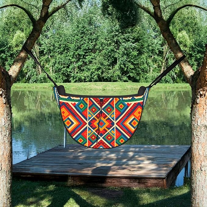 Guatemala Weave Car Seat Organizer-Backseat Storage Bag for Travel | Waterproof Durable. Holds Snacks Gear Essentials. Fits Most Cars.
