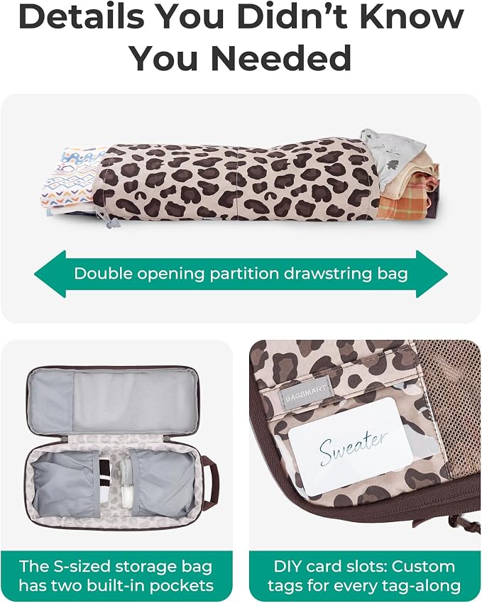 BAGSMART Compression Packing Cubes for Travel Essentials | 14 Set /6 Set /4 Set/2 Set, Lightweight, Durable