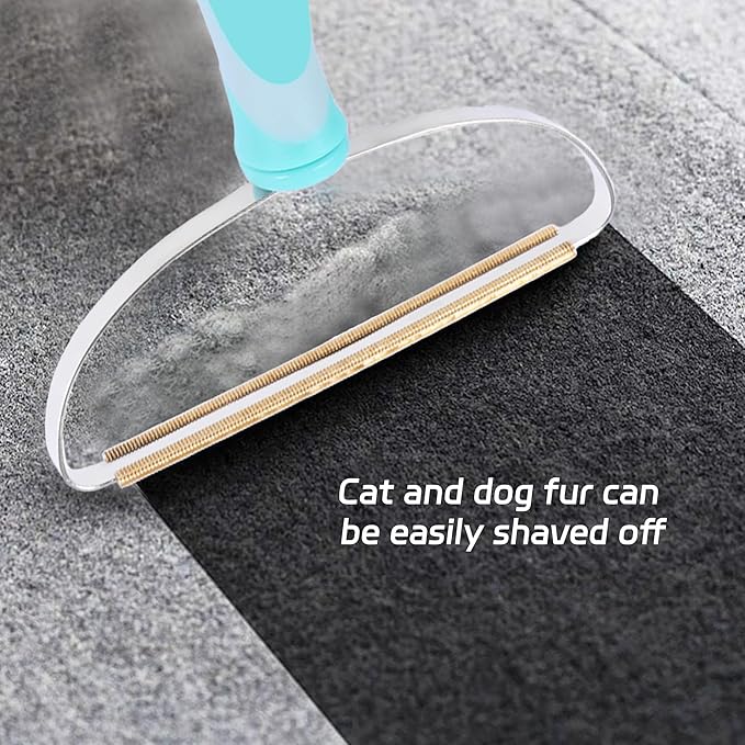 Pet Hair Remover, Cat and Dog Hair Remover Portable Reusable Remover Tool, Carpet Rake, Lint Remover, Two Different Sizes of Removal Tools for Sofas, Carpets, Clothes and Pet Towers, Versatile Usage