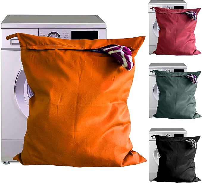 Majestic Ally Horse Dog Pets Laundry Bag - Washing Bag for Blankets, Rug, Boots, Leads, Harness (Orange)