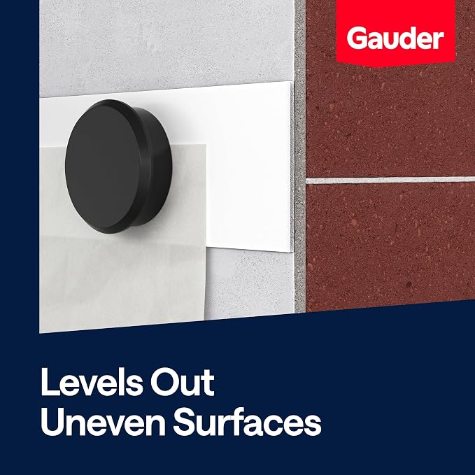 GAUDER Self-Adhesive Metal Tape - Ideal for Tonie Figures & Shelves - Holding Surface for Magnets - Ferrous Tape with Foam Adhesive - Thin Metal Steel Strip (41 ft x 1.4 in)