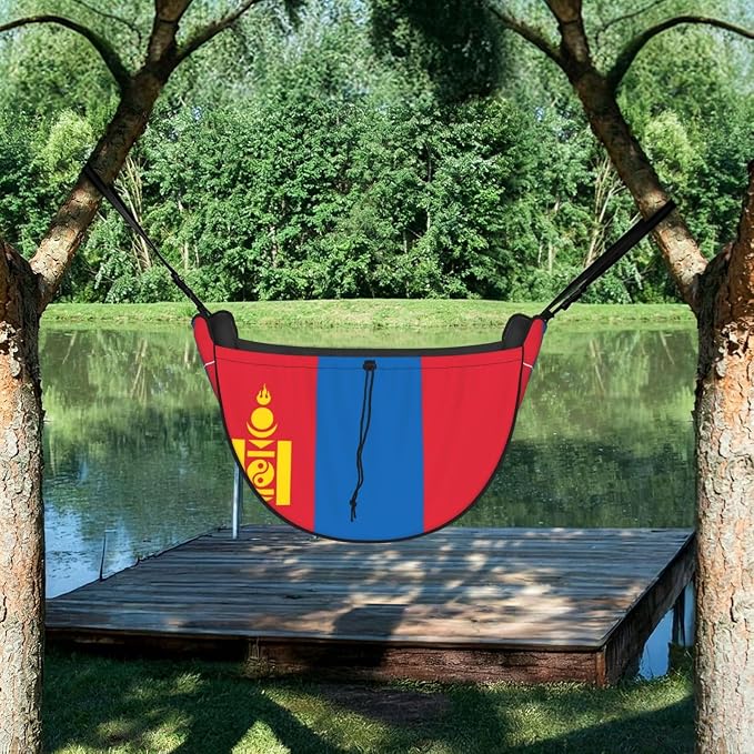 Flag of Mongolia Car Seat Organizer-Backseat Storage Bag for Travel | Waterproof Durable. Holds Snacks Gear Essentials. Fits Most Cars.
