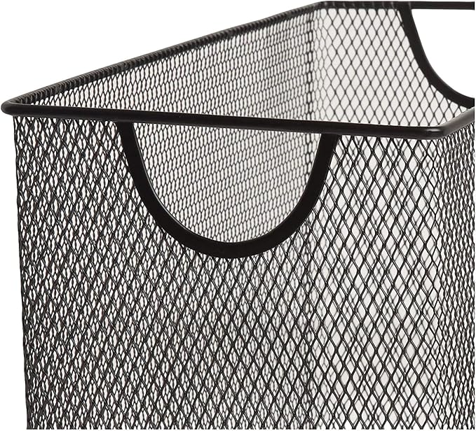 3 Pack Mesh Metal Storage Basket Organizer CD Storage Boxes | 3 Pack Mesh Metal Storage Basket Organizer CD Storage Boxes for Ofiice Home