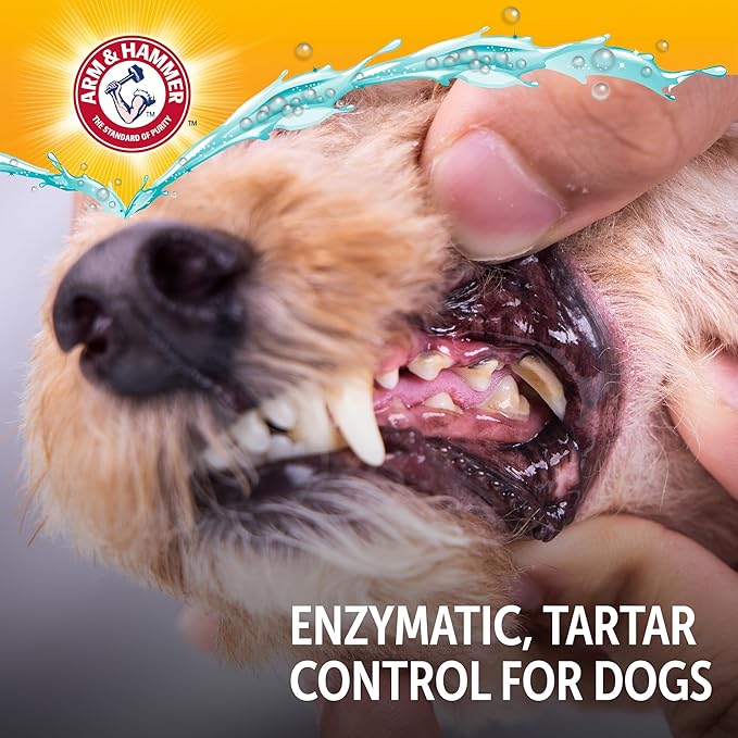 Arm & Hammer Complete Care Puppy Dental Kit, Enzymatic Toothpaste with Baking Soda and Calcium for Dogs, Peanut Butter Flavor, Toothbrush and Microfiber Brush Included, Fluoride-Free, 2.5 Oz