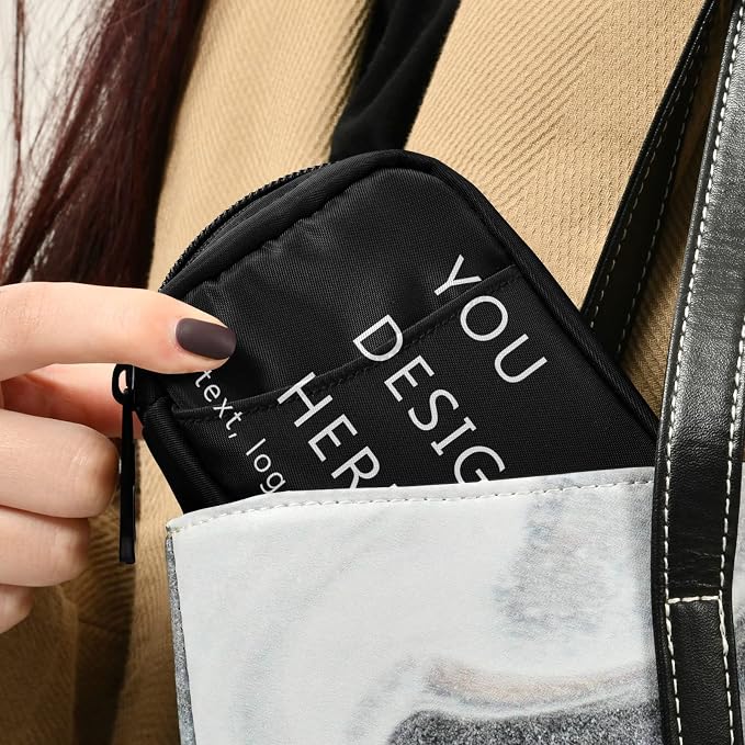 Custom Pill Box 7 Day Customizable Personalized Pill Case Travel Pill Organizer Bag with Zipper Portable Weekly Case Compact Size for Vitamin Supplement Holder…
