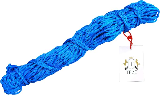 T TEKE 2 pcs Classic Slow hay Feeder hay nets, 40" Length with 2" Holes, Horse Supplies hay Bags for Horses, Goat Feed
