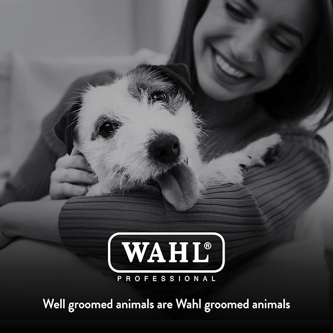 WAHL Professional Animal 5-in-1 Adjustable Blade Arco, Bravura, Chromado, Creativa, Figura, and Motion Pet, Dog, and Horse Clippers - Coarse (2179-401)