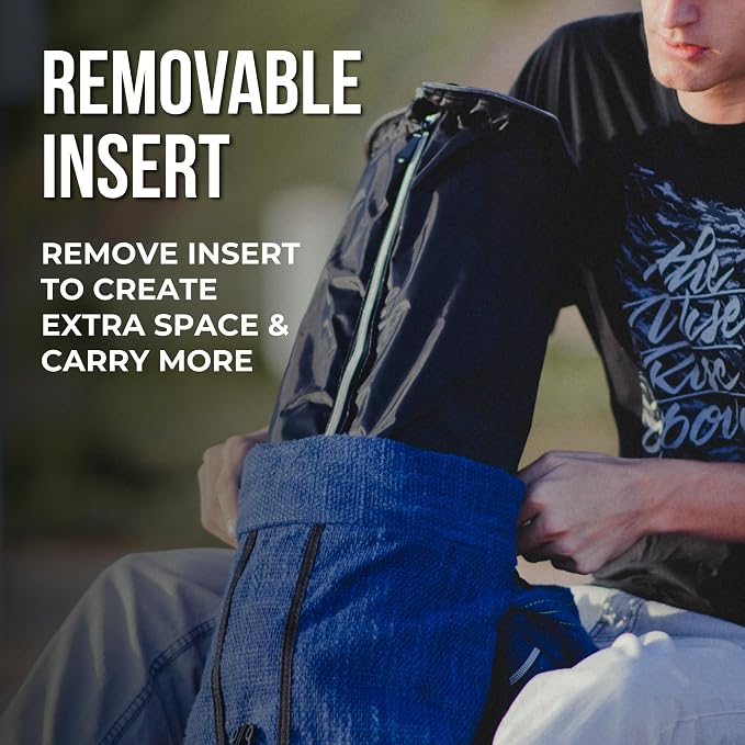 DIME BAGS Padded Tube Case for Glass & Gear Protection, Storage Bag for Fragile Items, Adjustable Shoulder Straps for Travel