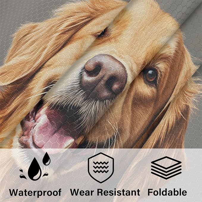 Labrador Dog 6 Set Compression Packing Cubes Cute Expandable Packing Organizer for Travel Accessories Luggage Suitcase Bag