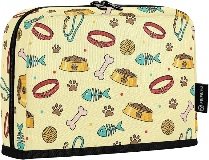 Pencil Case Large Capacity Pencil Pouch with Zipper | Portable Pen Bag Organizer Standing Makeup Bag for Office Women Men Pet Supplies