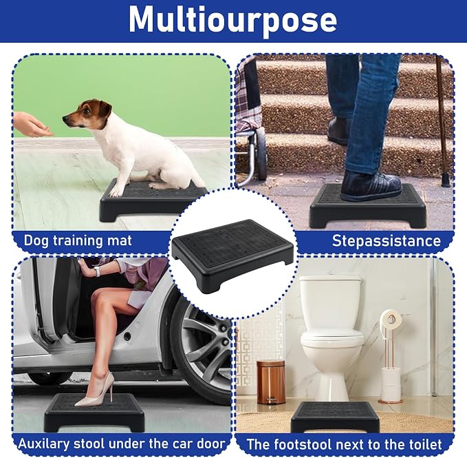 Dog Training Place Board with Non-Skid Surface, Dog Platform for Training, Portable Dog Agility Platform, Dog Training Stand, Dog Training Equipment Suitable for Small Dogs, 17x13x3.14Inch