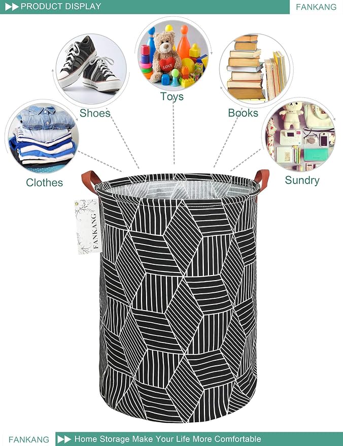 Storage Bin Foldable Nursery Organizer Basket Magic cub | Foldable with Waterproof PE Coating Organizer Bin for Kids Boys and Girls,Office,Bedroom,Clothes
